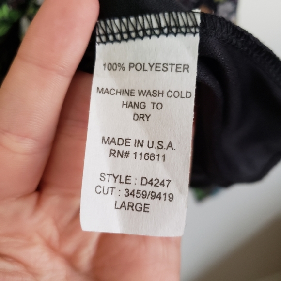 Maternal America ruffle overlay nursing dress L - Picture 7 of 9